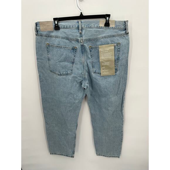 EVERLANE NWT The The Rigid Relaxed Straight Slouch Jean in Vintage // 33 - Picture 10 of 16